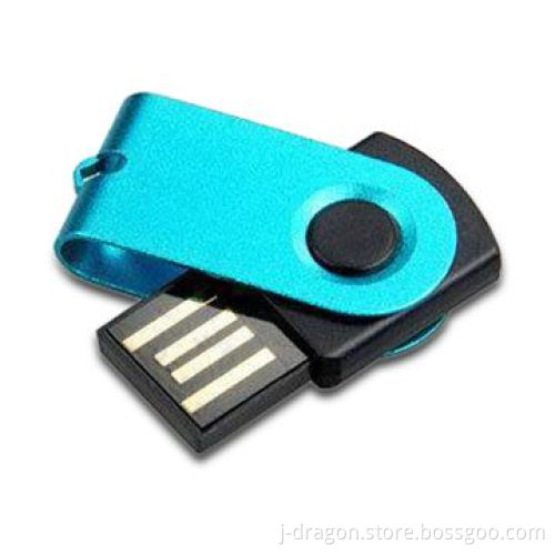 Mini USB Flash Drive with Original UDP Chipset, Available in Different Colors, Laser Engraving Logo